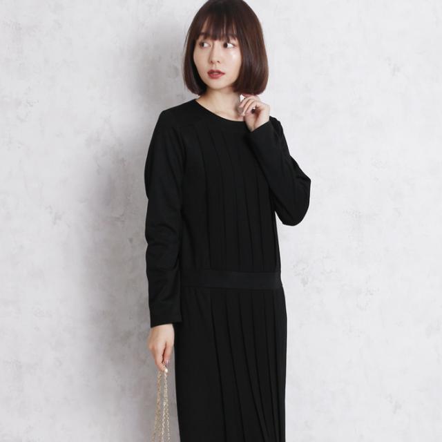 ワンピース レディース カシュクール Martha マーサ 体型カバー ひざ丈ワンピース 長袖 プリーツ カシュクールワンピース 大きいサイズ の通販はau Pay マーケット Lfo Love Fashion Outlet