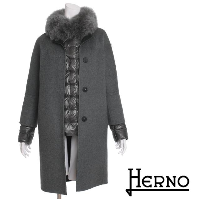 Herno ヘルノ カシミアコート ダウンジャケット フォックスファー 16ahdca0117d her 3111gの通販はau Pay マーケット Lfo Love Fashion Outlet