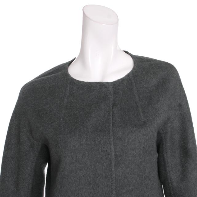 HERNO ヘルノ カシミアコート ダウンジャケット フォックスファー