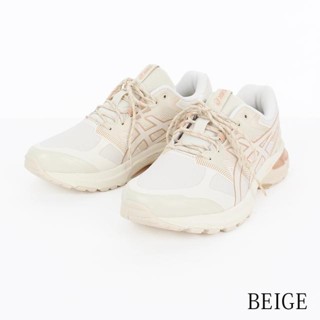送料無料 訳あり 個数限定 ASICS アシックス GEL-TERRAIN ゲルテレイン Birch スニーカー●レディース 靴 ローカット ランニングシューズ ウオーキングシューズ ベージュ 23 23.5 24 24.5[58205]_11