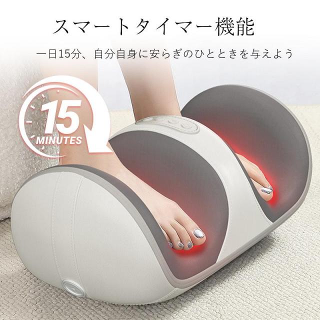 即納 フットマッサージャー 足裏マッサージ器 足マッサージ機 腕?足?ふくらはぎ?足裏 足ツボマッサージ USB充電 小型 温感機能 フットケア ギフト 品質保証_10