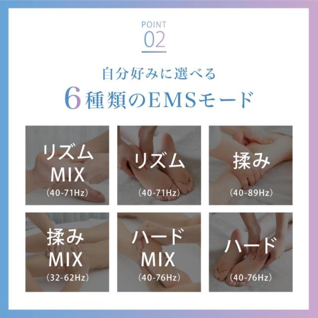 プレゼント EMS 足 むくみ解消 フットマッサージャー 宅トレ 筋力アップ 足裏マッサージ器 ふくらはぎ 脚 足裏 マッサージ 足トレ REBODY+_9