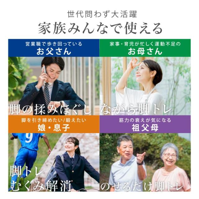 プレゼント EMS 足 むくみ解消 フットマッサージャー 宅トレ 筋力アップ 足裏マッサージ器 ふくらはぎ 脚 足裏 マッサージ 足トレ REBODY+_14