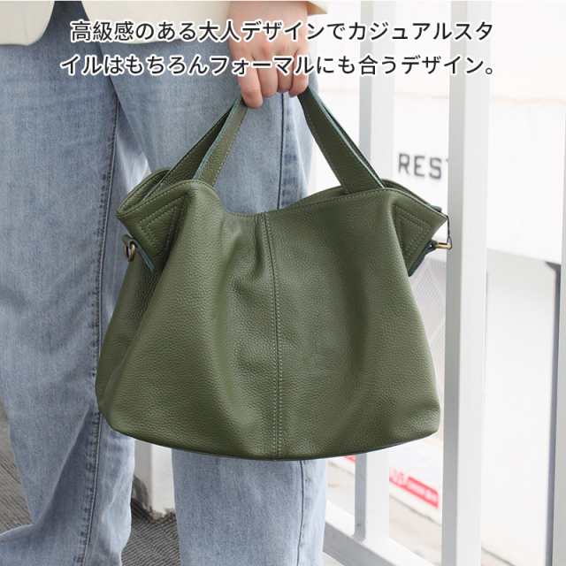 ３6タイプ【本日限定価格】 2way 高級牛革 ショルダーバッグ　手提げ　ハンドバッグ