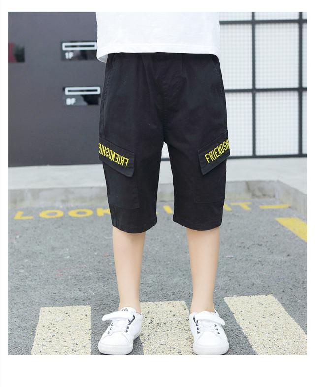 韓国子ども服 パンツ 男の子 ファッション カジュアル かっこいい 五分丈パンツ キッズ 無地 カーゴパンツカジュアルパンツ通園 90 100 1の通販はau Pay マーケット Cutie