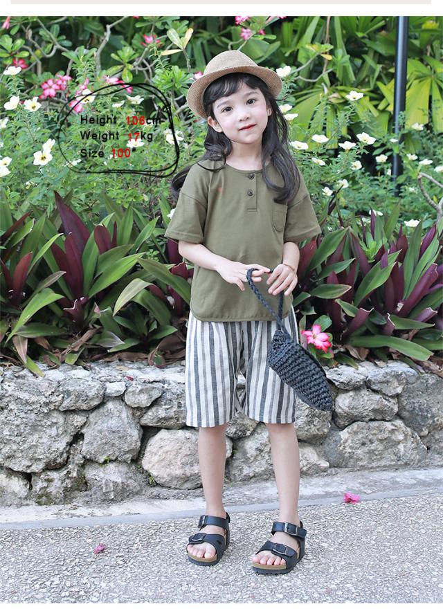 韓国子供服 カジュアルパンツセット 夏物 ファッション カジュアル ストライプ 運動会 可愛い ダンス発表会 普段着 旅行80 90 100 110 12の通販はau Pay マーケット Cutie