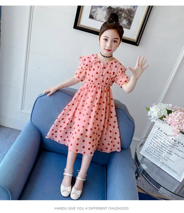 韓国子供服 ワンピース 女の子 新作 ファッション お姫様 プリント柄 スウィート 可愛い 韓国風 オシャレ 夏物 結婚式 二次会 ダンス発表の通販はau Pay マーケット Cutie