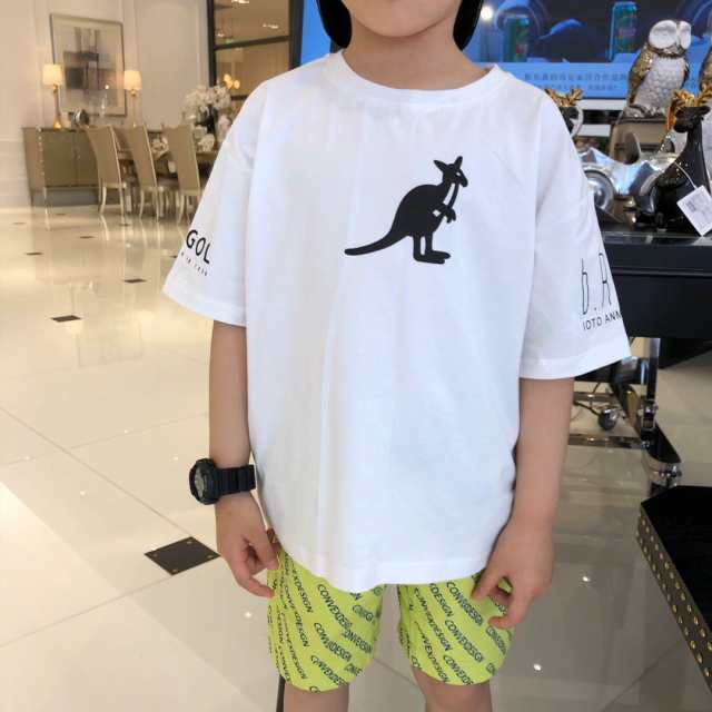 韓国子供服 Tシャツ 男の子 新作 ファッション 綿 カジュアル かっこいい ワンピース ゆったり 通販 人気 半袖 夏物 ジュニア 90 100 11の通販はau Pay マーケット Cutie