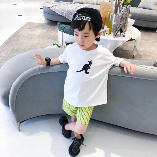 韓国子供服 Tシャツ 男の子 新作 ファッション 綿 カジュアル かっこいい ワンピース ゆったり 通販 人気 半袖 夏物 ジュニア 90 100 11の通販はau Pay マーケット Cutie