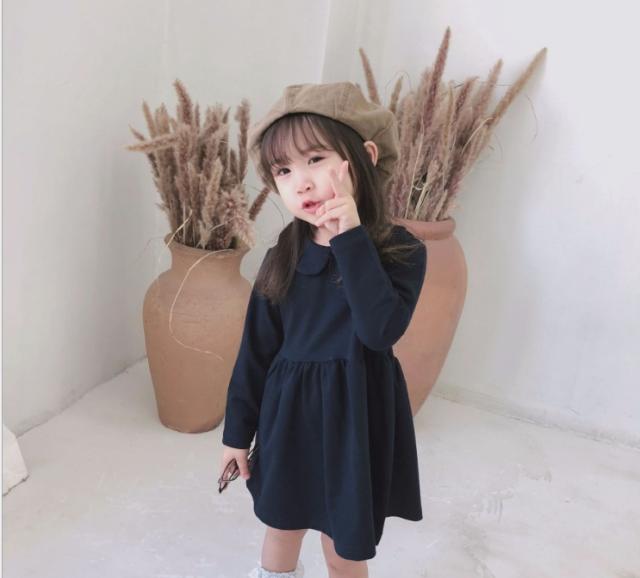 最高かつ最も包括的な子供 黒ワンピース 長袖 かわいい子供たちの画像