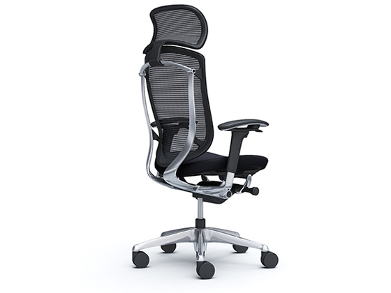 オカムラ コンテッサ2 ヘッドレスト付 座クッション ブラック CC87BR FPC1の通販は