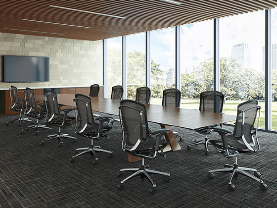 オカムラ コンテッサ2 ヘッドレスト付 座クッション ブラック CC87BR FPC1の通販は