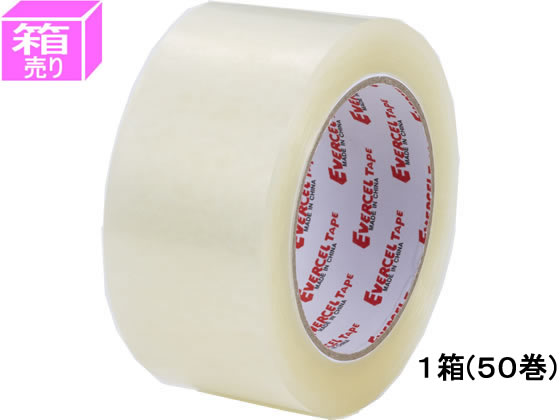 セキスイ エバーセルOPPテープ 90μ 50mm×50m 透明 50巻 830NEVの通販は