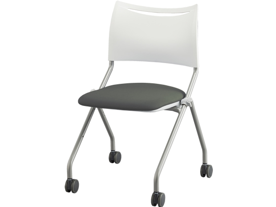 アイリスチトセ ミーティングチェア ネスティングタイプ グレー LTS-4N-F-GRの通販は