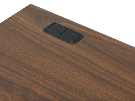 不二貿易 平机120 W1200×D700×H700 ブラウン KH120