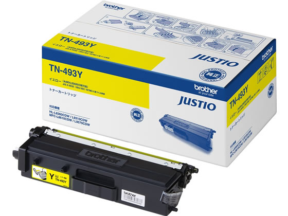 ブラザー トナーカートリッジ 大容量 イエロー TN-493Yの通販は