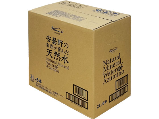 ハルナウォーター 安曇野の自然が育んだ天然水2L×12本の通販はau