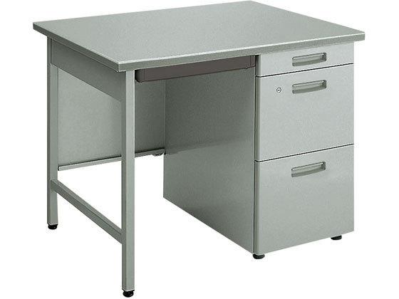 コクヨ 事務用SR型 片袖机 W1000×D700×H700 グレーの通販は
