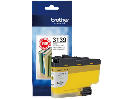 ブラザー インクカートリッジY LC3139Yの通販は 5,415円