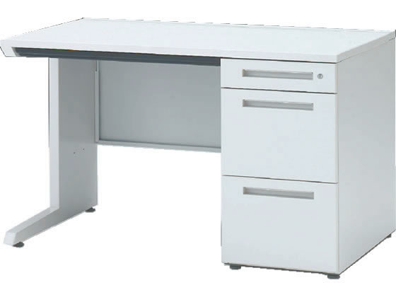 イトーキ CZR片袖デスク 幅1000 ホワイト CZR-107CBC-9W9の通販は