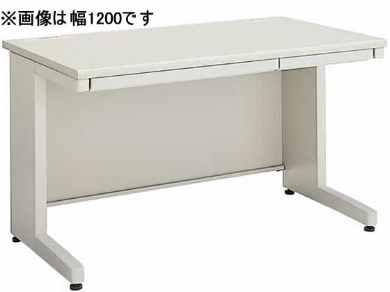 新品・送料無料】フェイバーデスク90鍵付（ブラウン／ナチュラル 