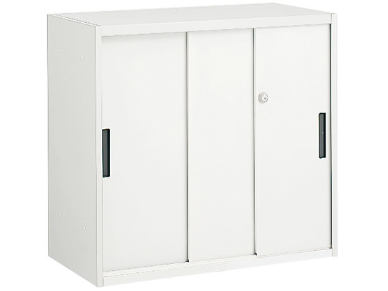 オカムラ VILLAGE VS収納 3枚引違い 上置き H750 ホワイトの通販は 35,182円