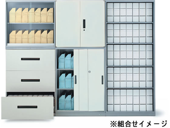 オカムラ　village キャビネット スライド式 オカムラ village キャビネット スライド式