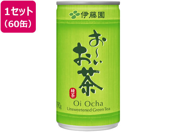 伊藤園 お〜いお茶 緑茶 190g×60缶の通販は 5,120円