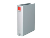 コクヨ チューブファイル〈エコツインR〉A4タテ とじ厚50mm シルバー10冊の通販はファイル