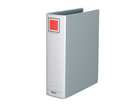 コクヨ チューブファイル〈エコツインR〉A4タテ とじ厚70mm シルバー10冊の通販は 7,237円