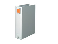 コクヨ チューブファイル(エコ)片開き A4タテ とじ厚60 シルバー10冊の通販は 7,165円