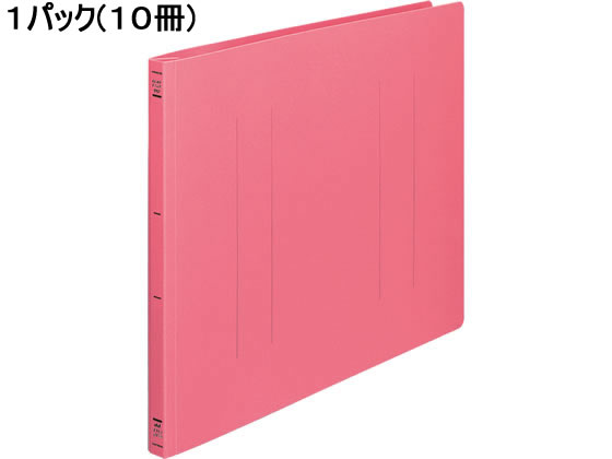 コクヨ フラットファイルPP A3ヨコ とじ厚15mm ピンク 10冊の通販は