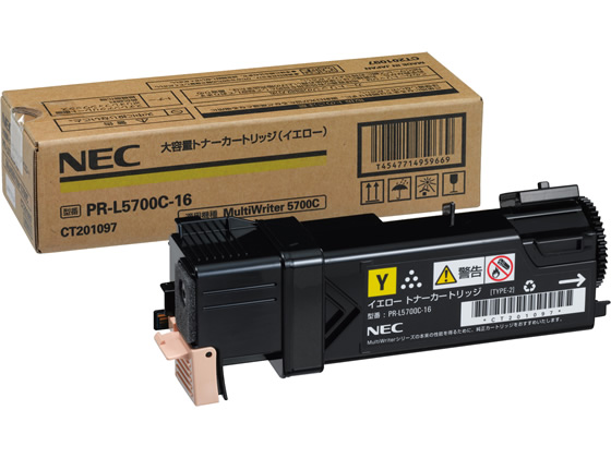NEC 大容量トナーカートリッジ イエロー PR-L5700C-16