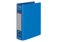 キングジム SKファイル A4タテ とじ厚50mm 青 10冊 980の通販は 7,756円