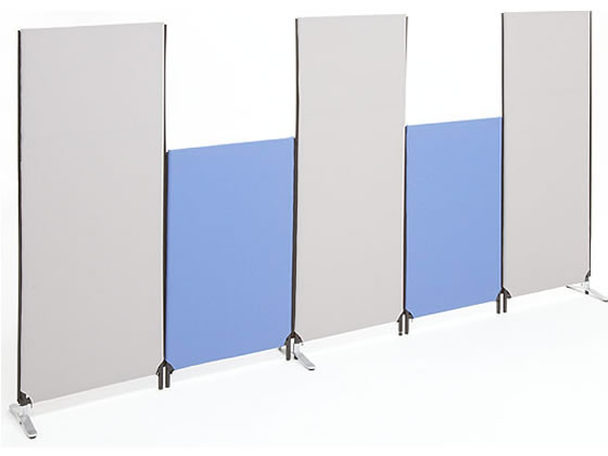 林製作所/ジップリンク2/H1200×W1000/ネイビー/YSNP100S-NV 高さ１２００ｍｍ ジップリンクII パーティション 間仕 ZIP LINK 2 パーテーション ジップリンク パーティション