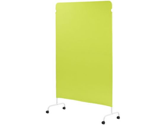 Netforce ライトスクリーン キャスター付 W1200×H1800mm ライトグリーンの通販は