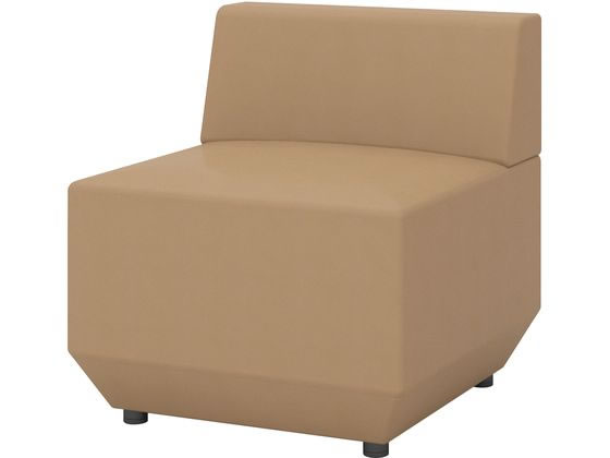 コクヨ ロビーチェア ソロス アームレスチェアー モカグレージュの通販は 50,062円