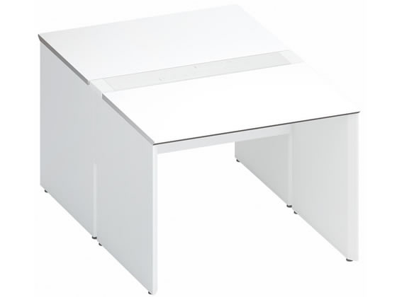 コクヨ WV+基本 固定式配線 両面1000×1600 ホワイト ホワイトの通販は