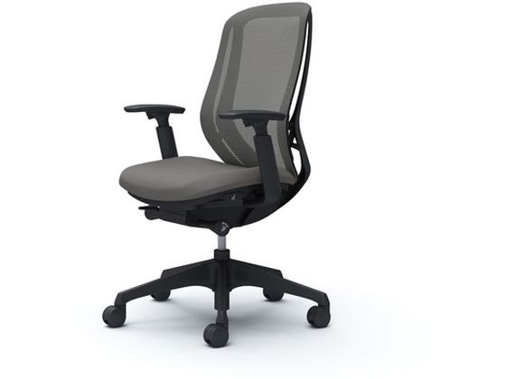 【美品】2021年製　オカムラ シルフィー ハイバック 可動肘 ライトグレー オカムラシルフィー ハイバック