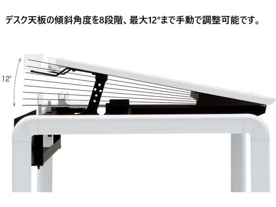 コクヨ UPTIS 両面連結用 バスケット W1400 ラスティックミディアム脚黒の通販は