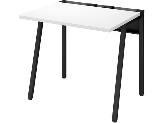 コクヨ LEAN 平机 W800×D700 ブラック／ホワイトの通販は