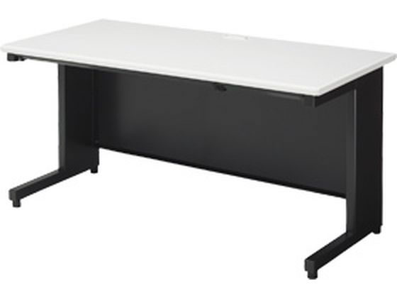 プラス SH 平机 W1400×D700 SH-N147H 白／黒の通販は 21,537円