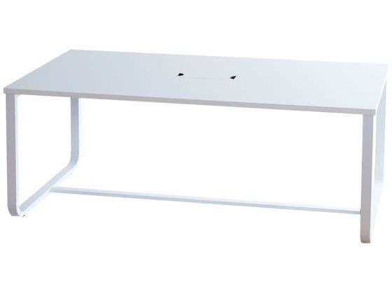 Netforce 会議テーブル 1800×900×720mm ホワイトの通販は 23,213円