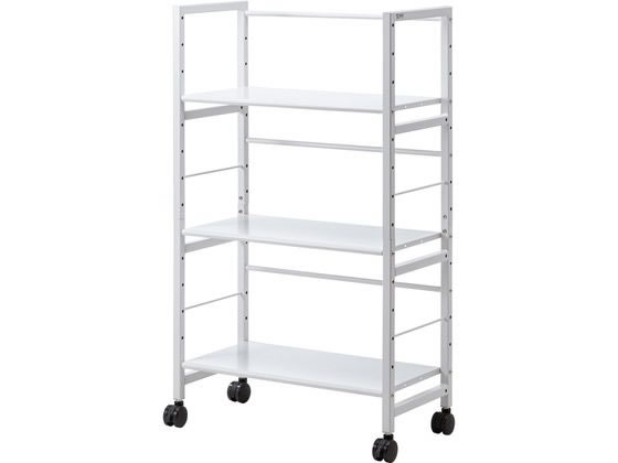 サンワサプライ 高耐荷重ワゴン 3段 WG-208の通販は 14,286円