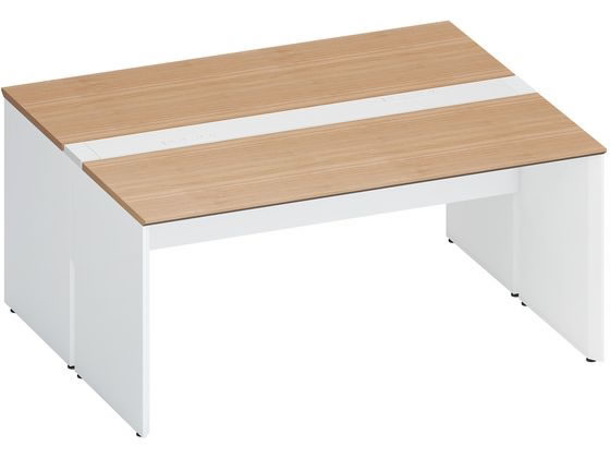 コクヨ WV+基本 固定式配線両面1600×1400 ミディアム ホワイトの通販は