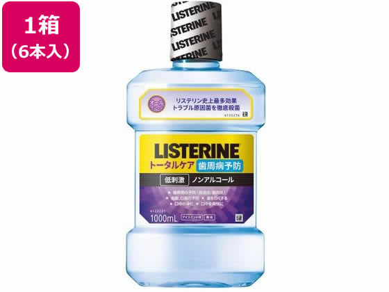 薬用リステリン トータルケア 歯周クリア1000mL 6本の通販は