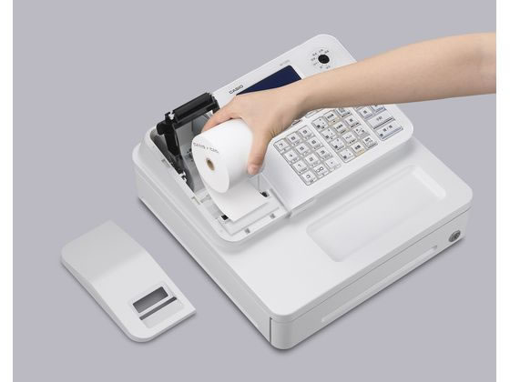 カシオ 電子レジスター10部門 ホワイト SR-S200-EX-WEの通販はau
