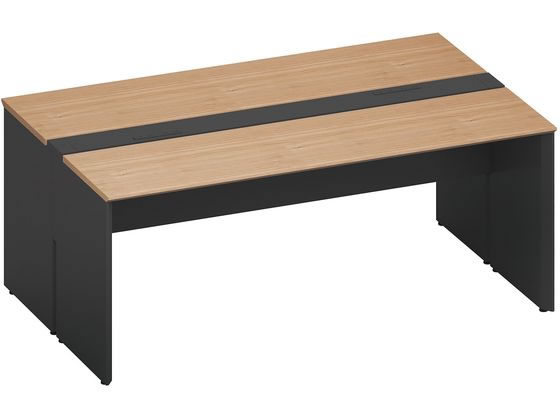 コクヨ WV+基本 固定式配線両面1800×1200 ミディアム ブラックの通販は