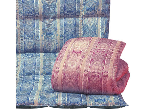 ファミリー・ライフ ホワイトダックダウン50％ 羽毛掛布団 シングル ピンクの通販は