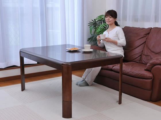 ファミリー・ライフ 4段階調節できるリビングこたつ 80×120の通販は